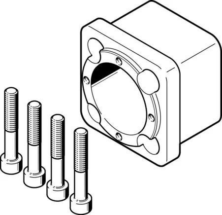 Festo - EAMK-A-D50-64C-2836865 - Kupplungsgehäuse