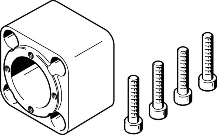 Festo - EAMK-A-D60-64B-552160 - Kupplungsgehäuse