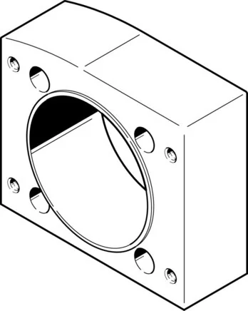 Festo - EAMK-A-L95-95A/B-G2-3712650 - Kupplungsgehäuse