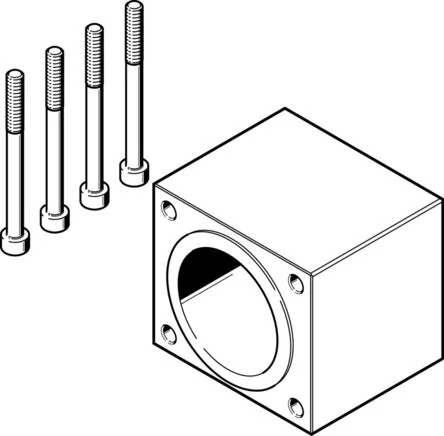 Festo - EAMK-A-S62-62A/B-G2-3637940 - Kupplungsgehäuse