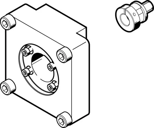 Festo - EAMM-A-L27-67A-1454261 - Axial-Kit