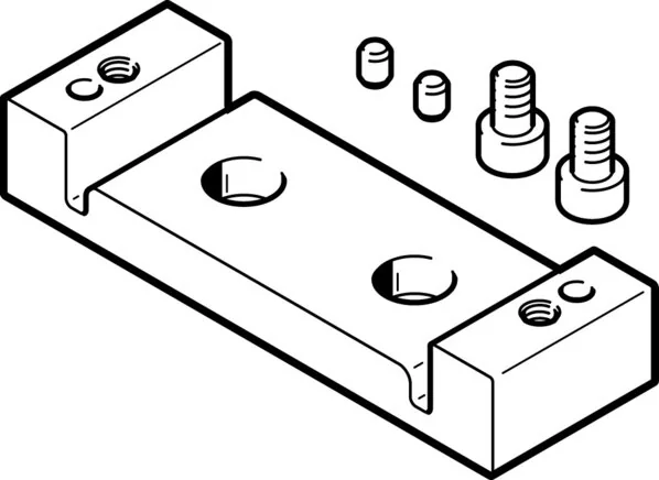 Festo - EASA-S1-46-S-562748 - Schieber Adapter