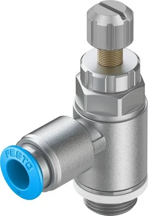 Festo - GRLA-1/4-QS-6-RS-D-534338 - Drossel-Rückschlagventil