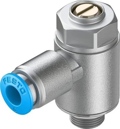 Festo - GRLA-1/8-QS-6-MF-D-537075 - Drossel-Rückschlagventil
