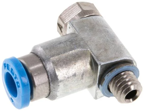Festo - GRLA-M5-QS-4-LF-C-175056 - Drossel-Rückschlagventil