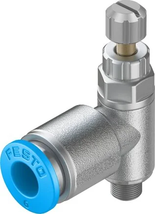 Festo - GRLA-M5-QS-6-RS-D-197578 - Drossel-Rückschlagventil