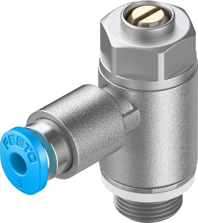 Festo - GRLZ-1/8-QS-3-D-193156 - Drossel-Rückschlagventil
