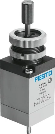 Festo - H-4/3-M5-7334 - Druckhebelventil