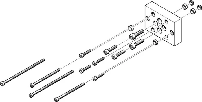 Festo - HAPB-38-558306 - Adaptersatz