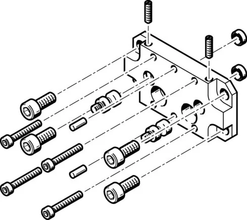 Festo - HAPG-58-529018 - Adaptersatz