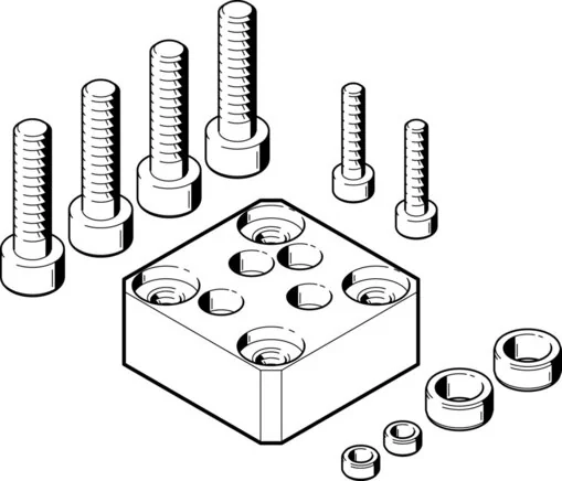 Festo - HAPG-60-S1-192709 - Adaptersatz