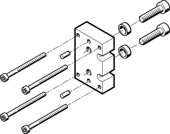 Festo - HAPG-73-537167 - Adaptersatz