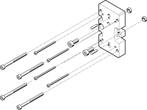 Festo - HAPG-75-537169 - Adaptersatz