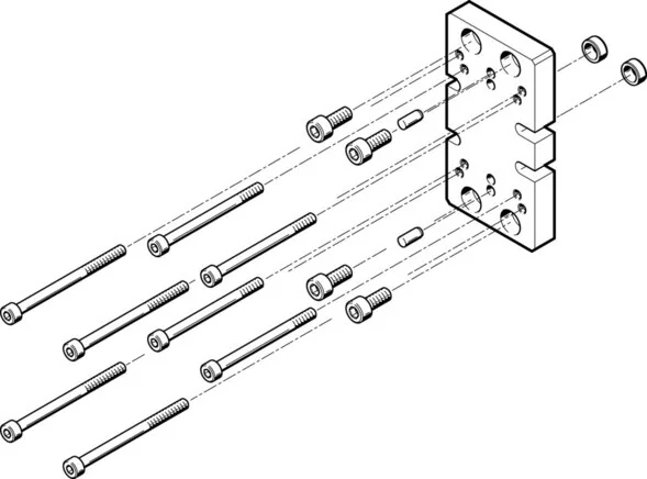 Festo - HAPG-76-537170 - Adaptersatz