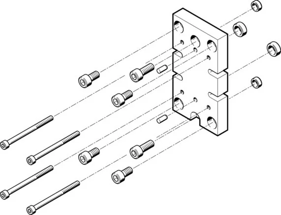 Festo - HAPG-77-537172 - Adaptersatz