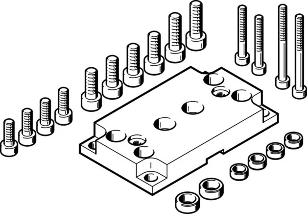 Festo - HAPG-90-539274 - Adaptersatz