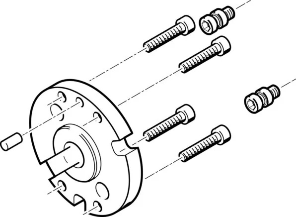 Festo - HAPG-SD2-11-184487 - Adaptersatz
