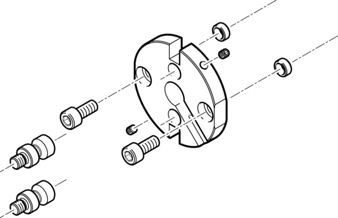 Festo - HAPG-SD2-21-526027 - Adaptersatz