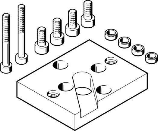 Festo - HAPG-SD2-29-537311 - Adaptersatz