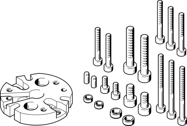 Festo - HAPG-SD2-34-542441 - Adaptersatz