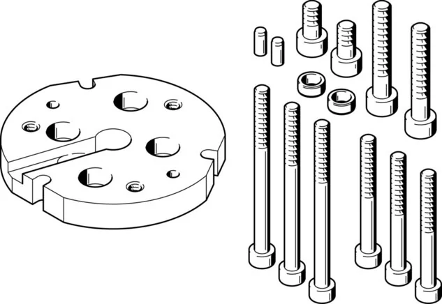 Festo - HAPG-SD2-35-542442 - Adaptersatz