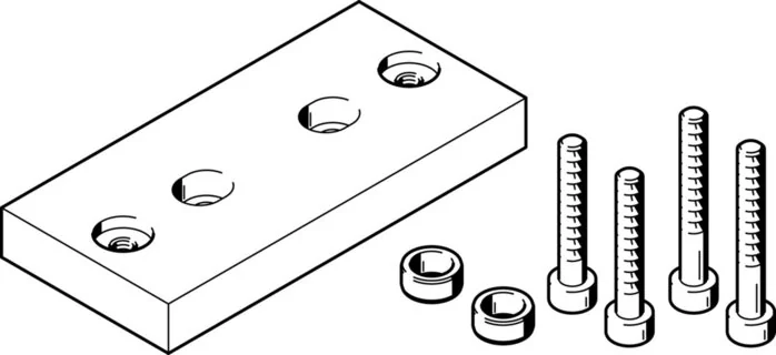 Festo - HAPG-SD2-45-544644 - Adaptersatz