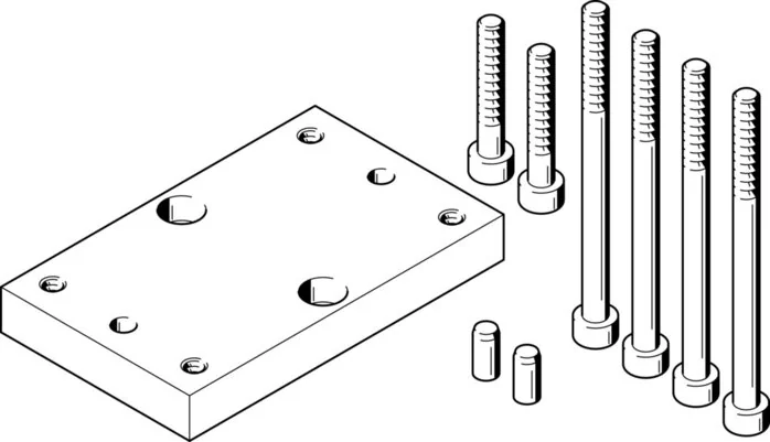 Festo - HAPG-SD2-49-544643 - Adaptersatz