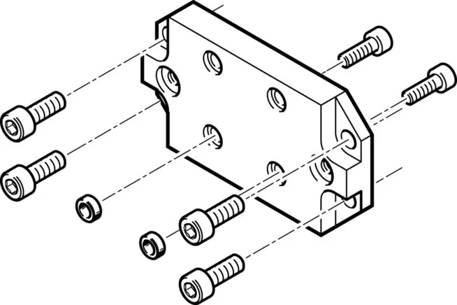 Festo - HAPS-4-178450 - Adaptersatz