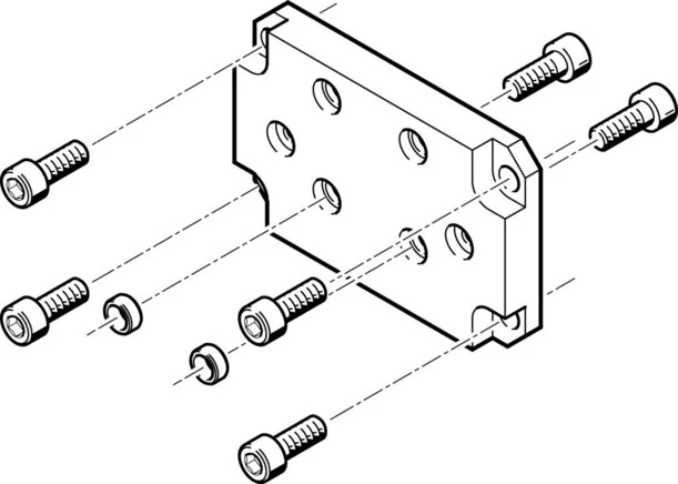Festo - HAPS-5-178451 - Adaptersatz