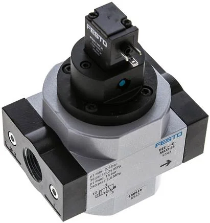 Festo - HEE-1/2-D-MAXI-24-186518 - Einschaltventil