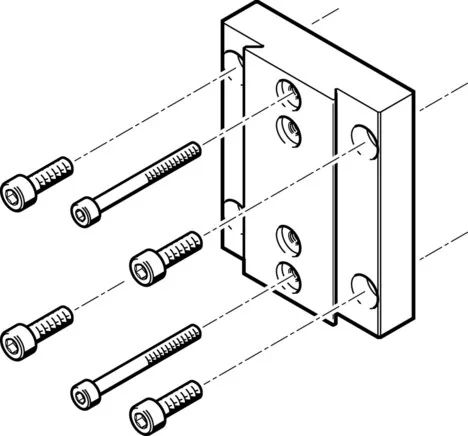 Festo - HMVA-DLA40-196790 - Antrieb Adapter Kit