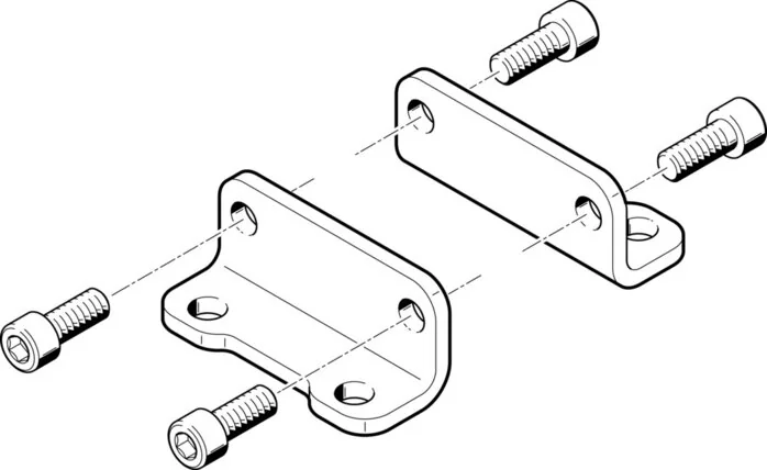 Festo - HNA-100-R3-537261 - Fußbefestigung