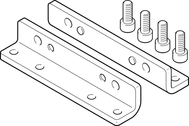 Festo - HPE-185-558325 - Fußbefestigung