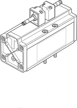 Festo - JMDH-5/2-3/4-D-4-14545 - Magnetventil