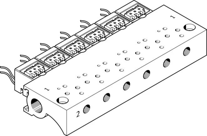 Festo - MHA1-P2-2-M3-PI-197227 - Batterieblock