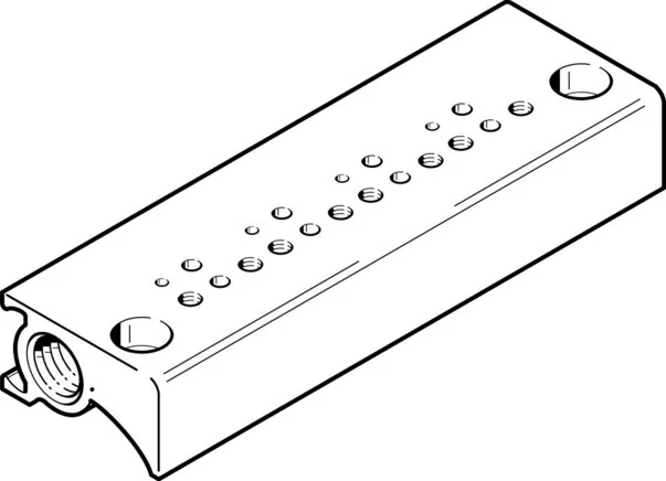 Festo - MHP1-P4-2-197197 - Anschluss Block