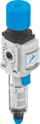 Festo - MS4-LFR-1/4-D6-C-P-VC-AG-BAR-B-8098259 - Filter-Regelventil