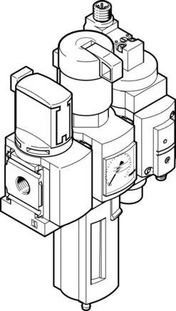 Festo - MSB4-1/4:C3:J120:D14-WP-8042666 - Wartungseinheit Kombination