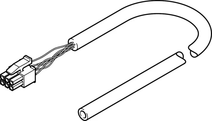 Festo - NEBM-L5G6-E-10-N-LE6-4977493 - Anschlussleitung