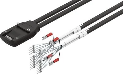 Festo - NEBM-SF1W31-EH-2.6-Q15N-LE28-5213342 - Motorkabel