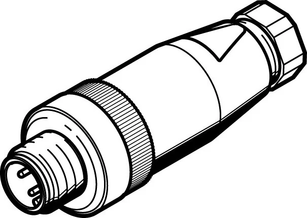 Festo - NECU-S-M12G4-P1-IS-570953 - Stecker