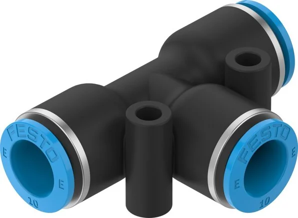 Festo - NPQE-T-Q10-E-F1A-P10-8158803 - T-Steckverschraubung