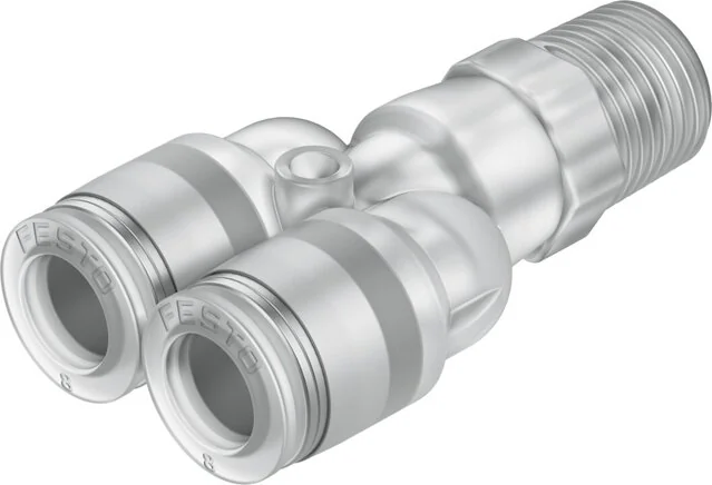Festo - NPQP-Y-R14-Q8-FD-P10-133086 - Y-Steckverschraubung