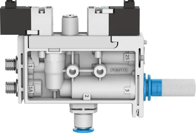 Festo - OVEL-7-H-15-P-VQ4-UC-C-A-H3-8141095 - Vakuum Saugdüse