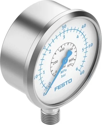 Festo - PAGL-HP3-63-60-G14-RC-1908519 - Druckmanometer