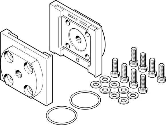 Festo - PAML-CP-90-HP3-G14-1651540 - Anschlussplatte