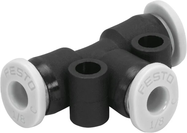 Festo - QBMT-1/8T-U-572293 - T-Steckverschraubung