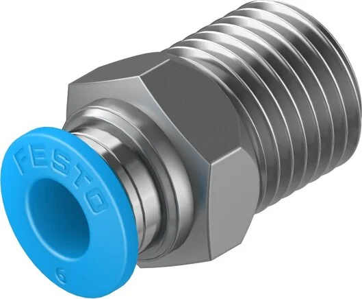 Festo - QS-1/4-6-100-130677 - Steckverschraubung