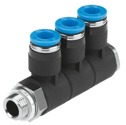 Festo - QSLV3-G1/4-8-186237 - Mehrfachverteiler