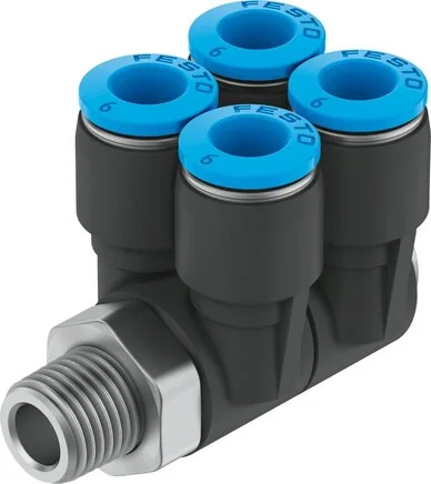 Festo - QSLV4-1/4-1/4-U-190793 - Mehrfachverteiler